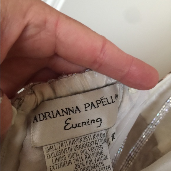 Adrianna Papell Beaded Evening Gown - Picture 6 of 8